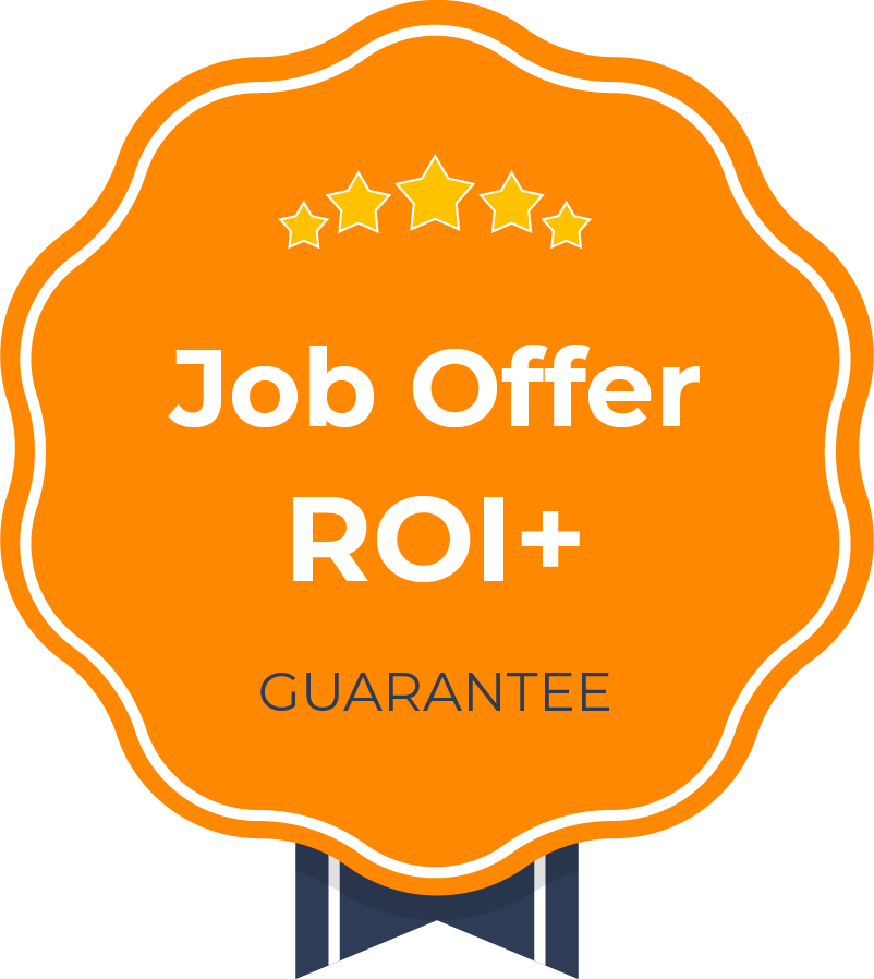 Job Offer ROI+ guarantee badge